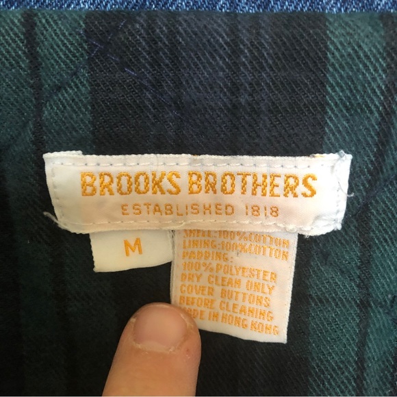 Rare Vintage 60-70s Brooks Brothers Denim Parka Size - Picture 16 of 16